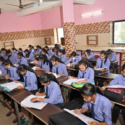 Classroom Of Girls